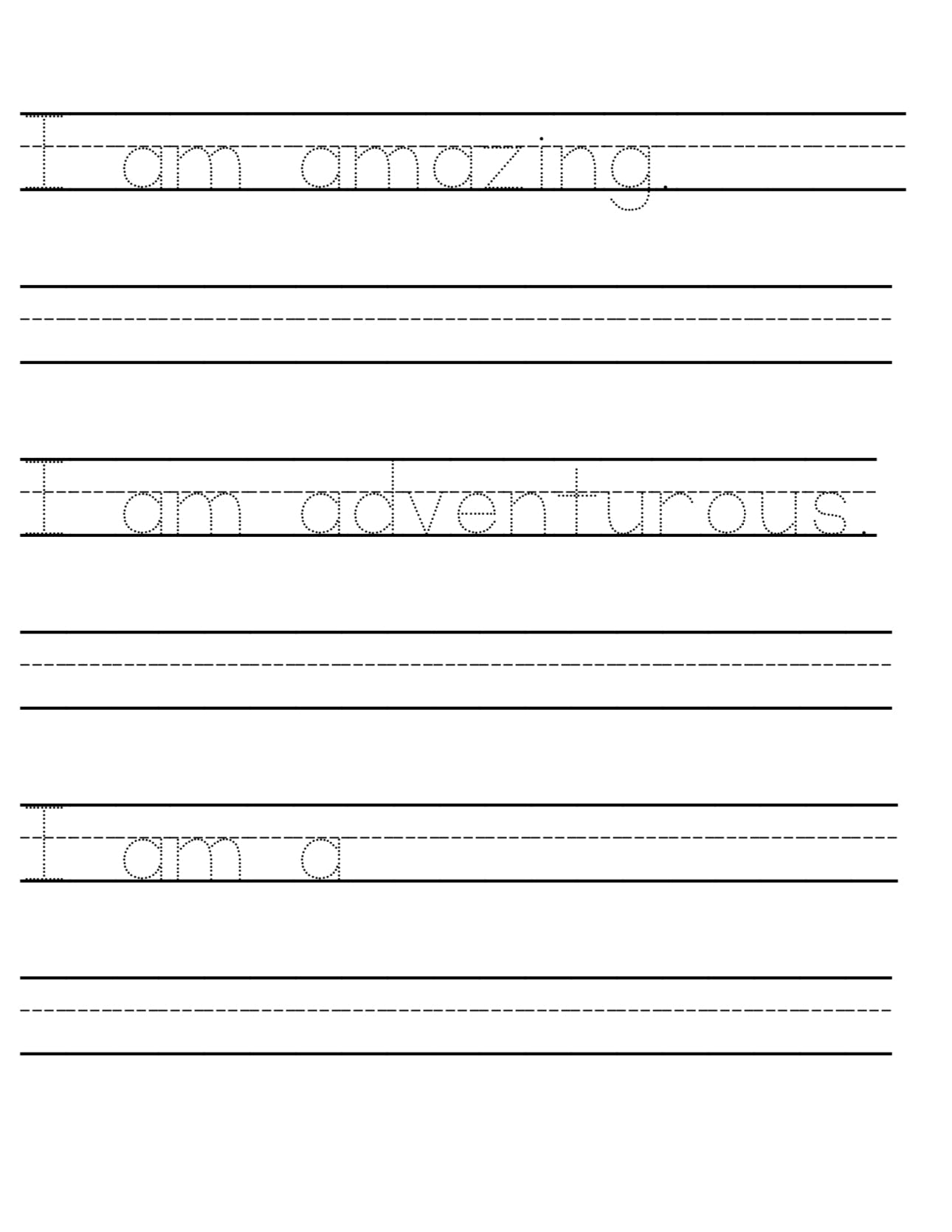 A-Z I See Me Affirmation Coloring & Tracing Book